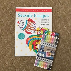 Seaside Escapes Coloring Bundle.